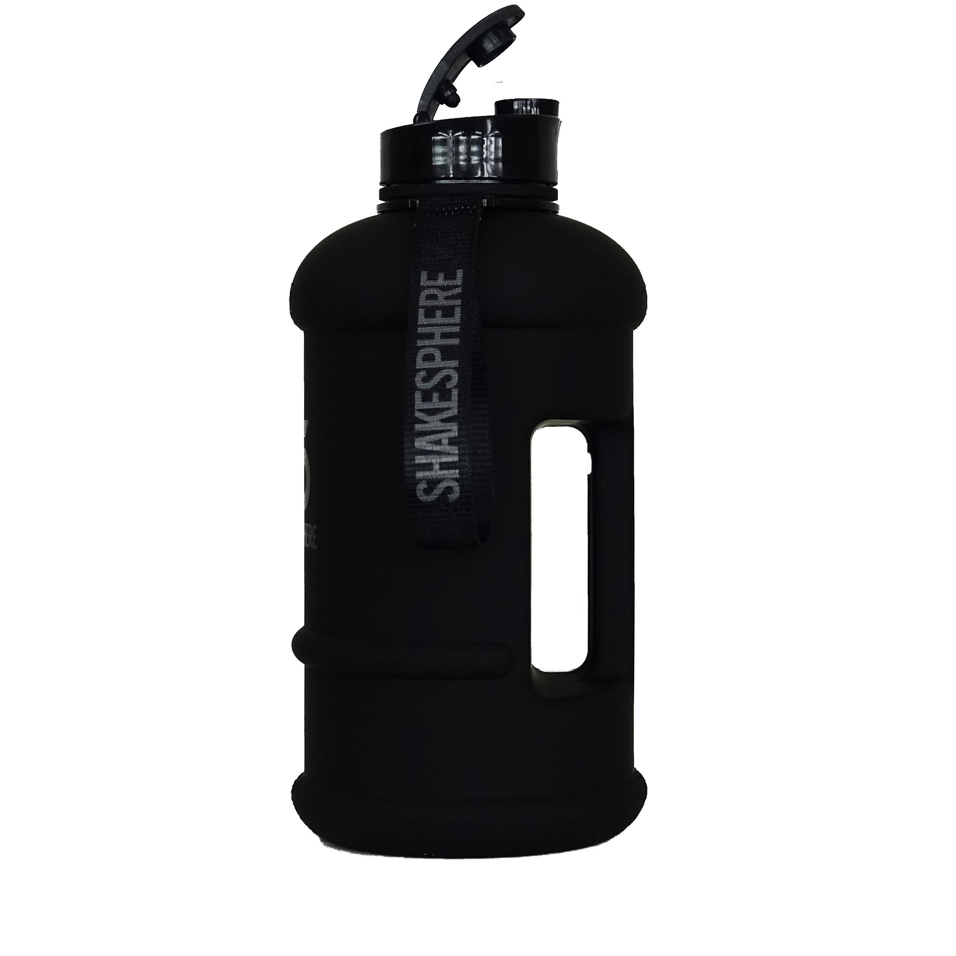 1.3 Litre Matte Black Hydration Jug with Black ShakeSphere Logo - ShakeSphere 