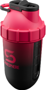 ShakeSphere Tumbler Cooler Shaker Ombre Pink