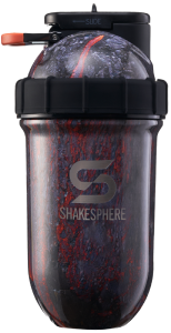 Protein shaker bottle 24.6 Fl Oz Double Wall Steel Lava