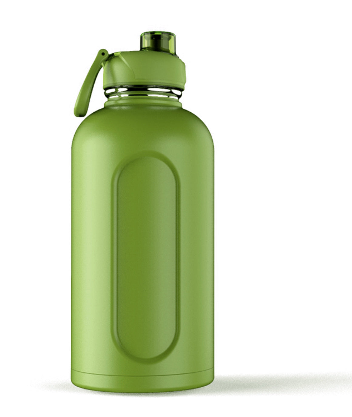 ShakeSphere Stainless Steel water bottle 67.6 Fl Oz Camo Green 
