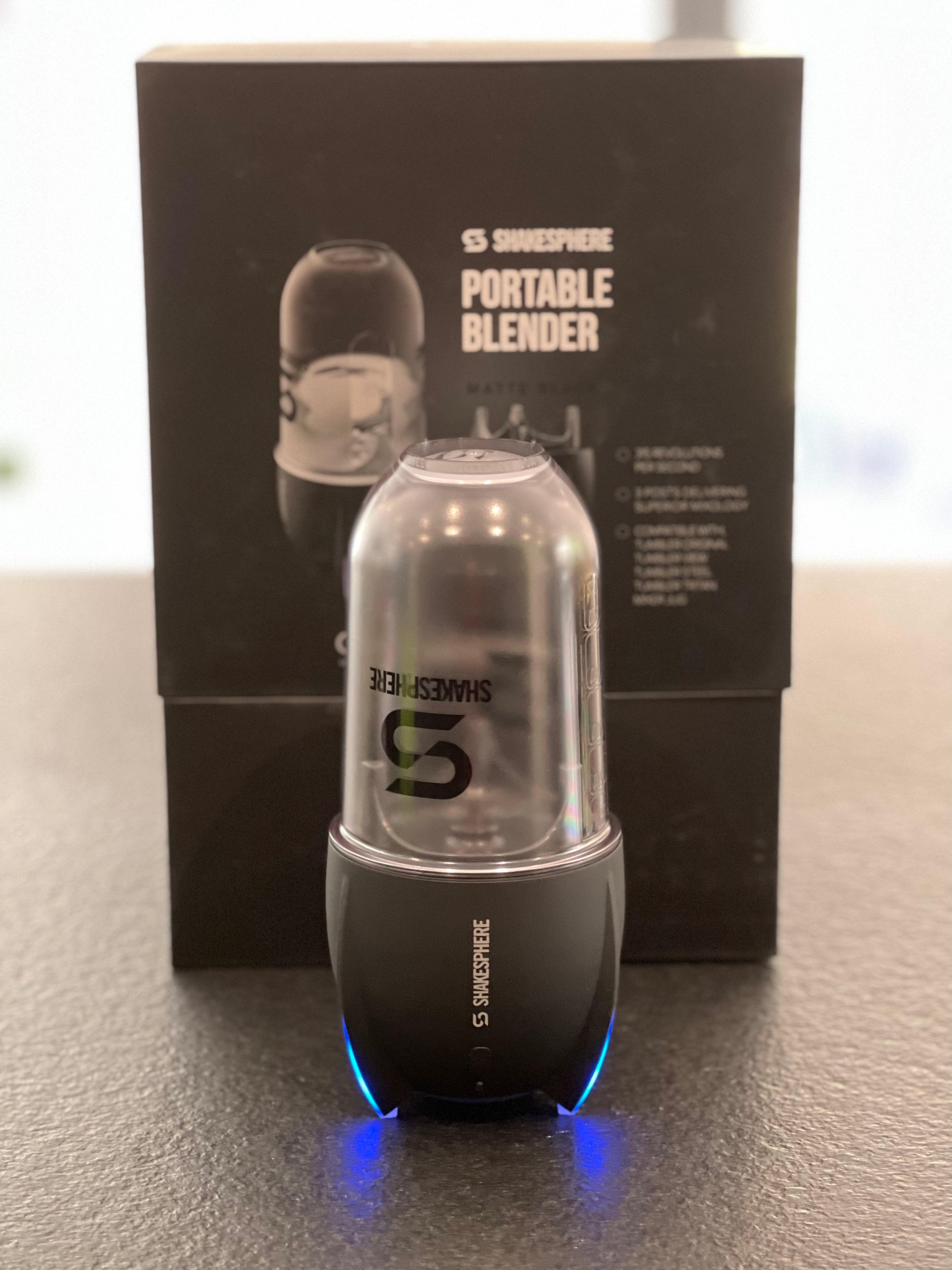 Shakesphere Portable Blender With Clear Tritan Shaker Bottle