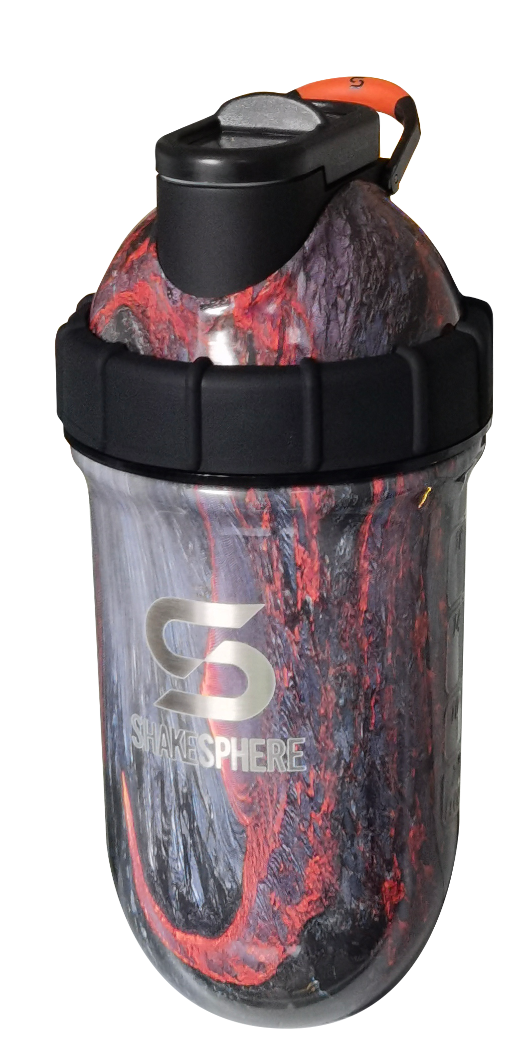 Protein shaker bottle 24.6 Fl Oz ShakeSphere Tumbler Double Wall Steel